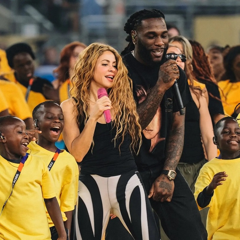 Indirimbo ya Shakira na Burna Boy yanditse amateka kuri Billboard Hot 100