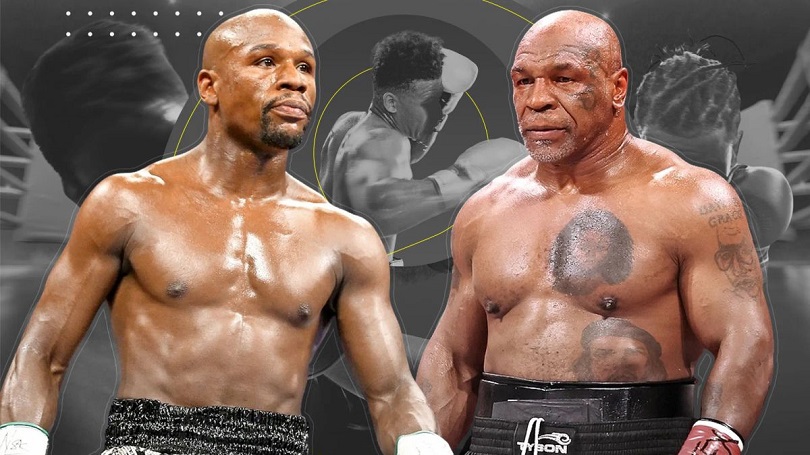 Mike Tyson na Floyd Mayweather bazahura mu mukino w’imurika uzabera muri RDC